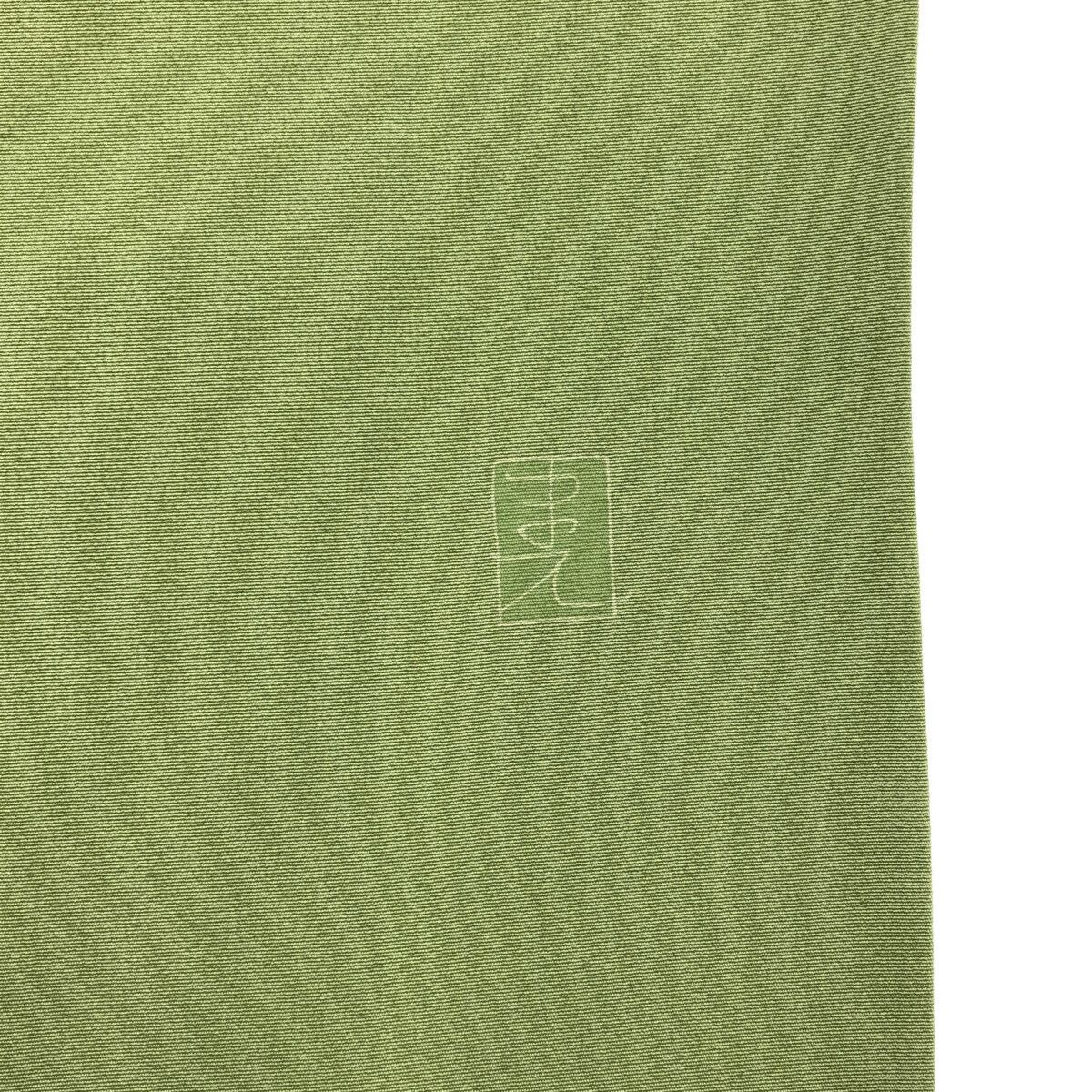 訪問着/加賀友禅/グリーン/未使用品/落款/作家物/仕立上がり/適応身長148～155㎝/11044 訪問着/加賀友禅/グリーン/未使用品/落款/作家物/仕立上がり/適応身長