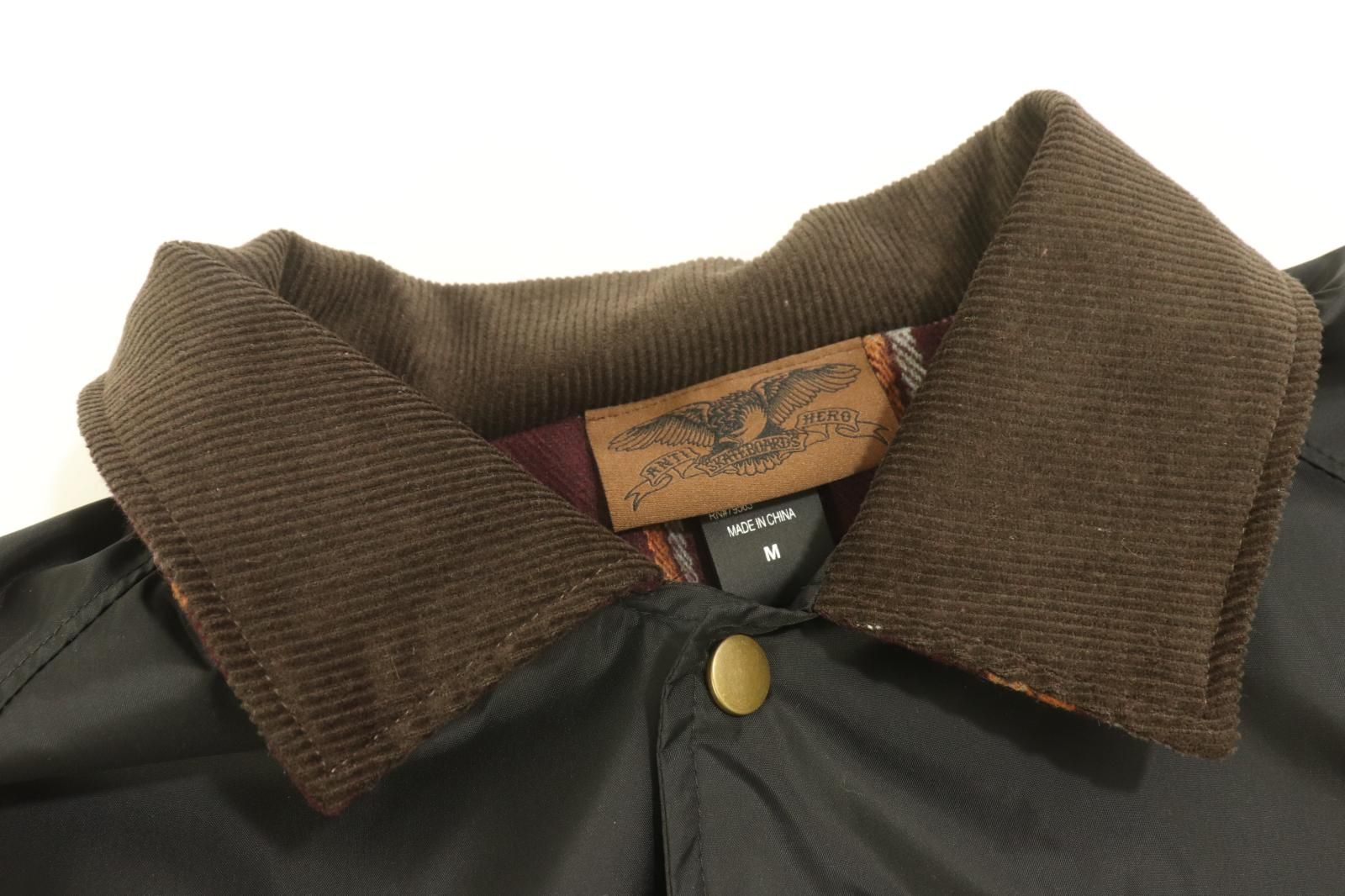 中古】 ANTI HERO メンズナイロンジャケット M コーチジャケット ANTI