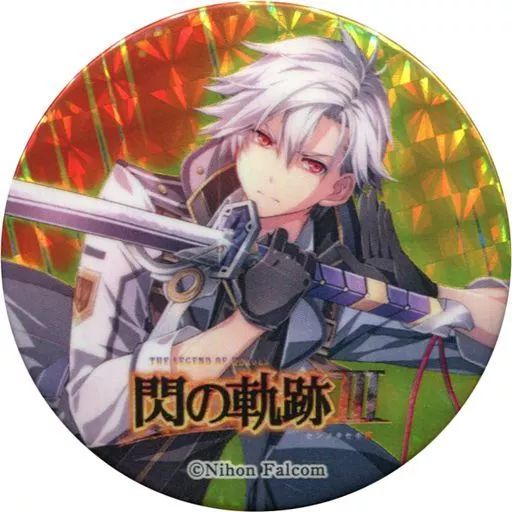 バッジ・ピンズ(キャラクター)　リィン・シュバルツァー(黒髪) 「英雄伝説 閃の軌跡 トールズ士官学院第II分校購買部 軌跡シリーズSクラフト缶バッチ」 中古】バッジ・ピンズ(キャラクター) リィン・シュバルツァー