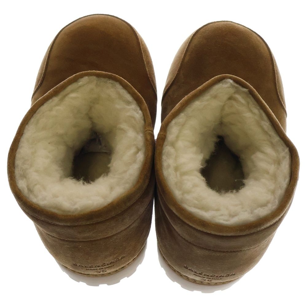 BALENCIAGA (バレンシアガ) Alaska Fur Bootie アラスカ ファー