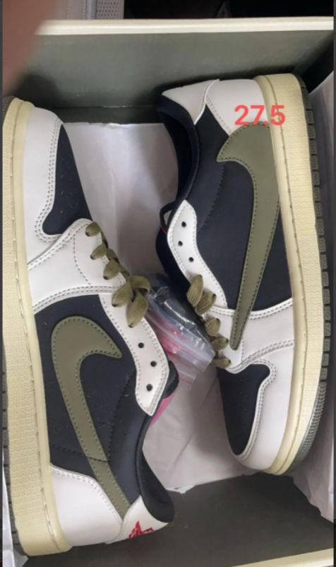 新品未使用品 Travis Scott Nike WMNS Air Jordan 1 期間限定 27.5ｃｍ