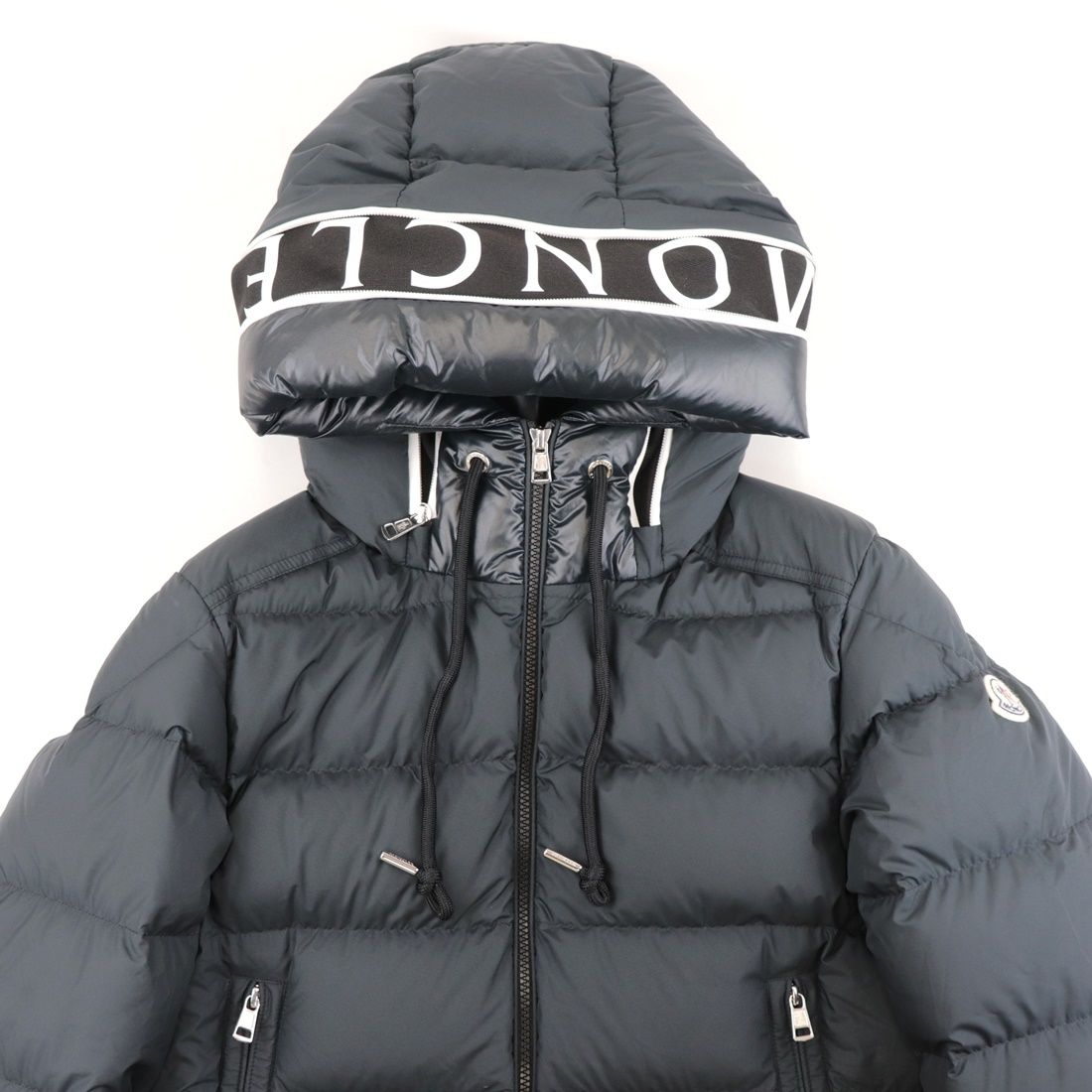 22AW モンクレール フード ロゴ ダウン ジャケット MONCLER MONCLER