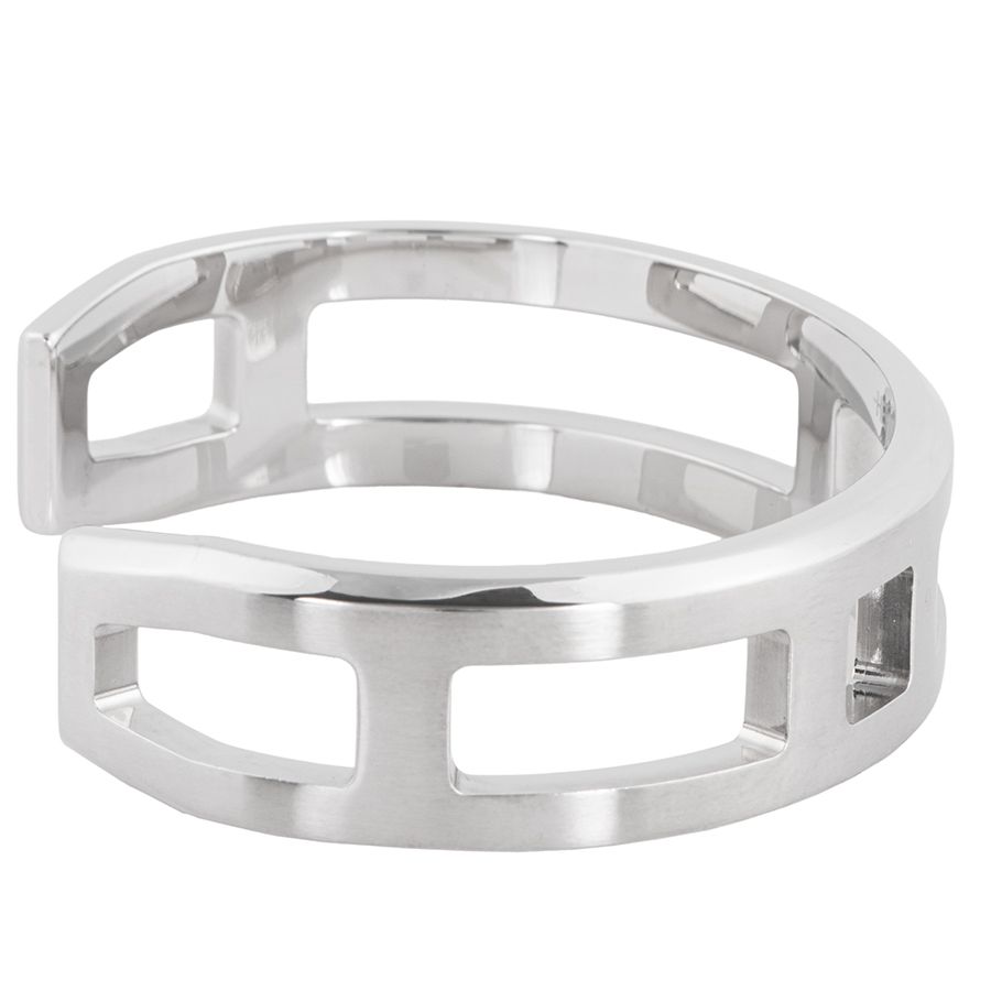 GABRIELA ARTIGAS 】CIRCLE BANGLE 25 mm double beam chain bracelet