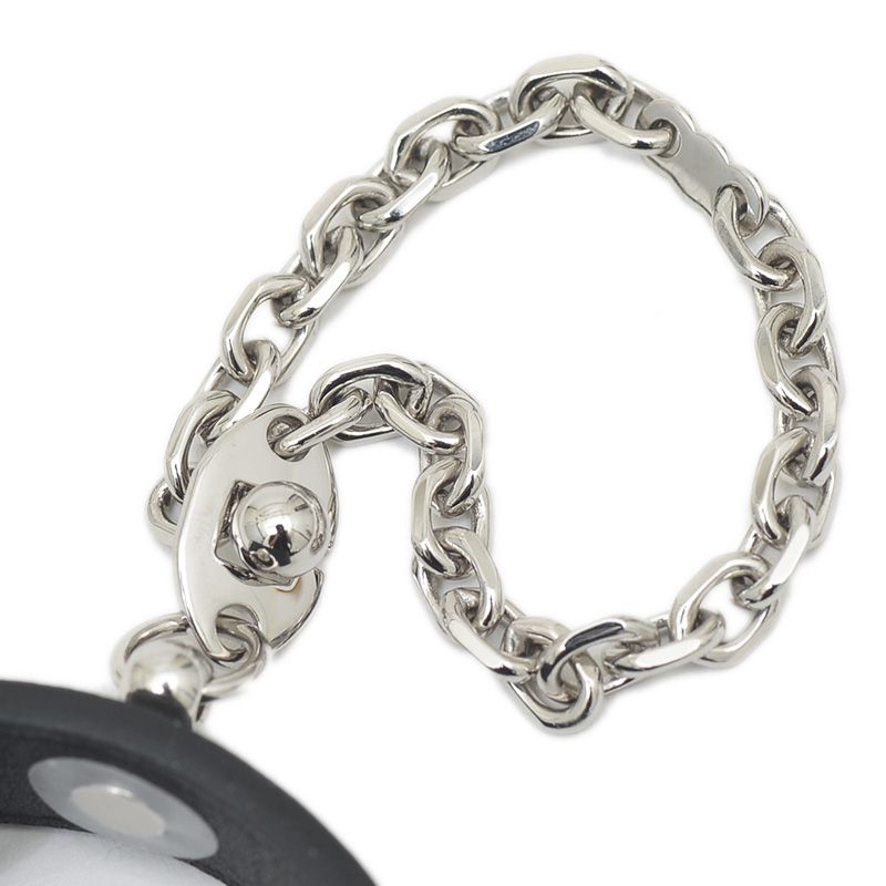 エルメス リヴァル グローブホルダー スイフト ブラック シルバー金具  