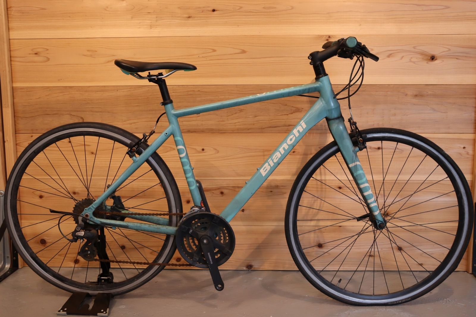 現状渡し ビアンキ Bianchi ローマ4 ROMA 4 2019 50サイズ シマノ 3×8S アルミ クロスバイク 千葉店