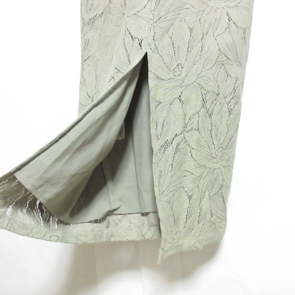未使用 23SS CLANE クラネ CURTAIN LACE FLARE CUFF ONE PIECE