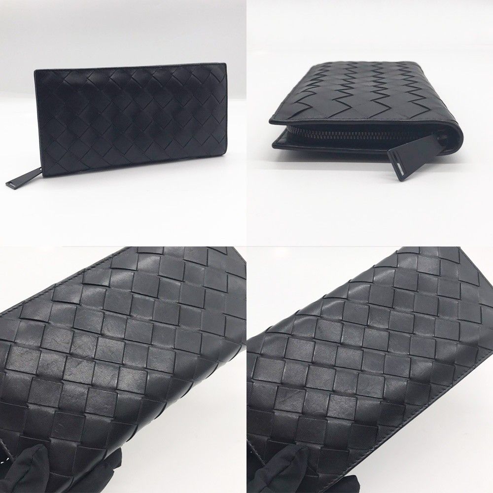 ボッテガヴェネタ イントレチャート ラウンドジップ ウォレット