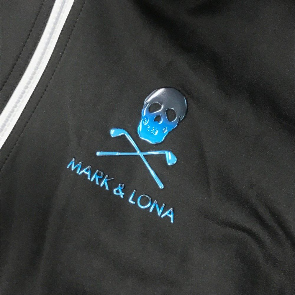 サイズ：44 MARK&LONA マークアンドロナ ジップパーカー ブラック系