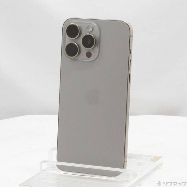 〔 品〕 iPhone15 Pro Max 256GB ナチュラルチタニウム MU6R3J A SIMフリー 276