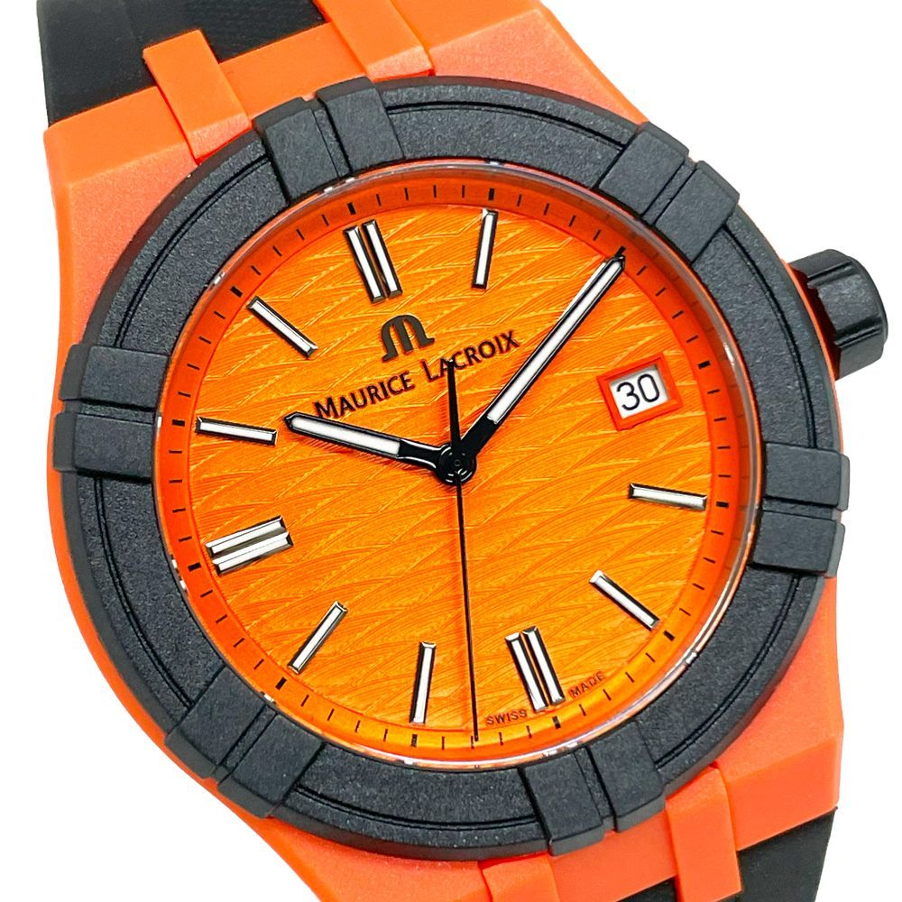Y*N様 Maurice Lacroix アイコン タイド 時計 オレンジ Y*N様 Y*N様 Maurice Lacroix アイコン タイド 時計 オレンジ Y*N様