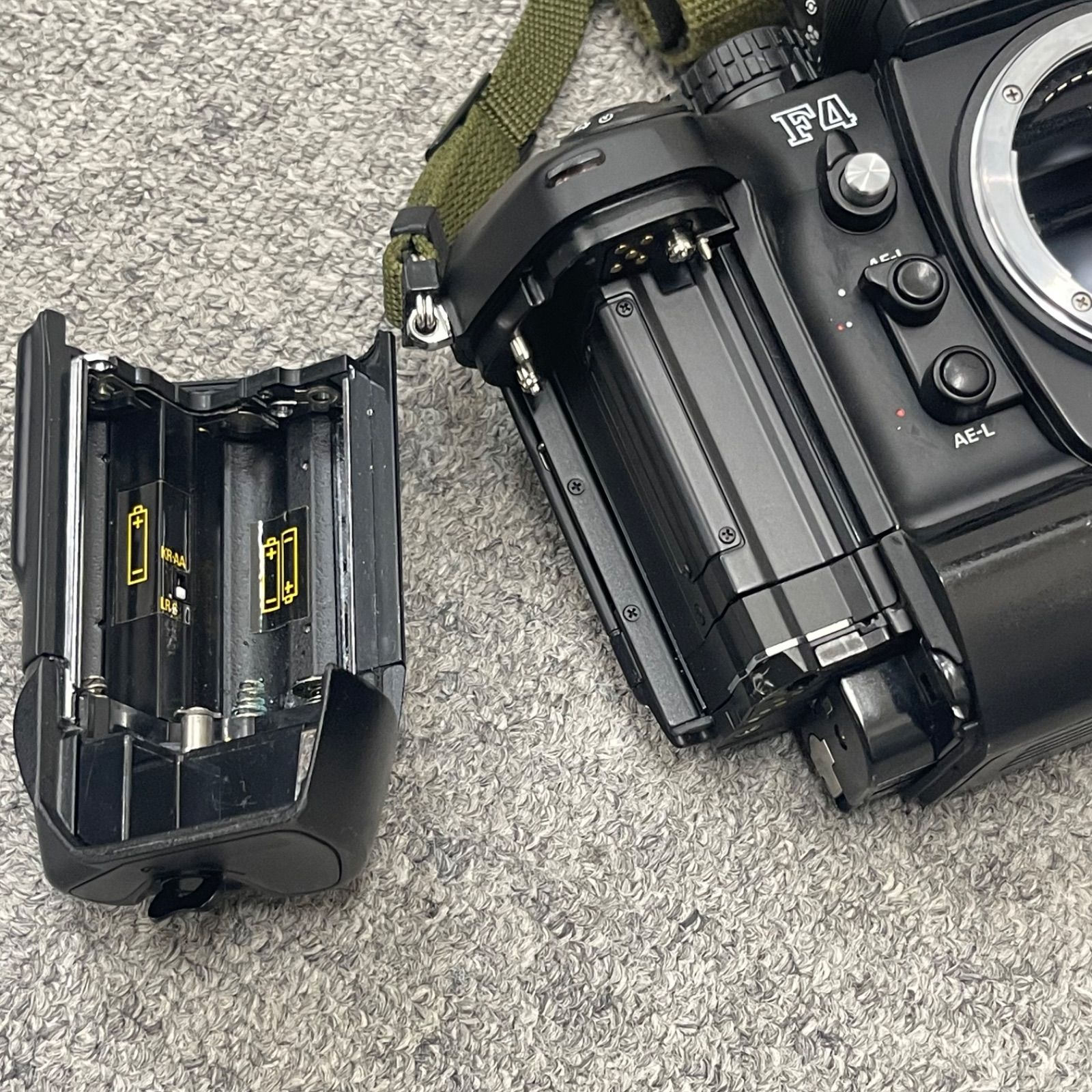 Nikon ニコン　F4  MF-22  MB-21 付 ジャンク   14-4 Nikon ニコン F4 MF-22 MB-21 付 ジャンク 14-4