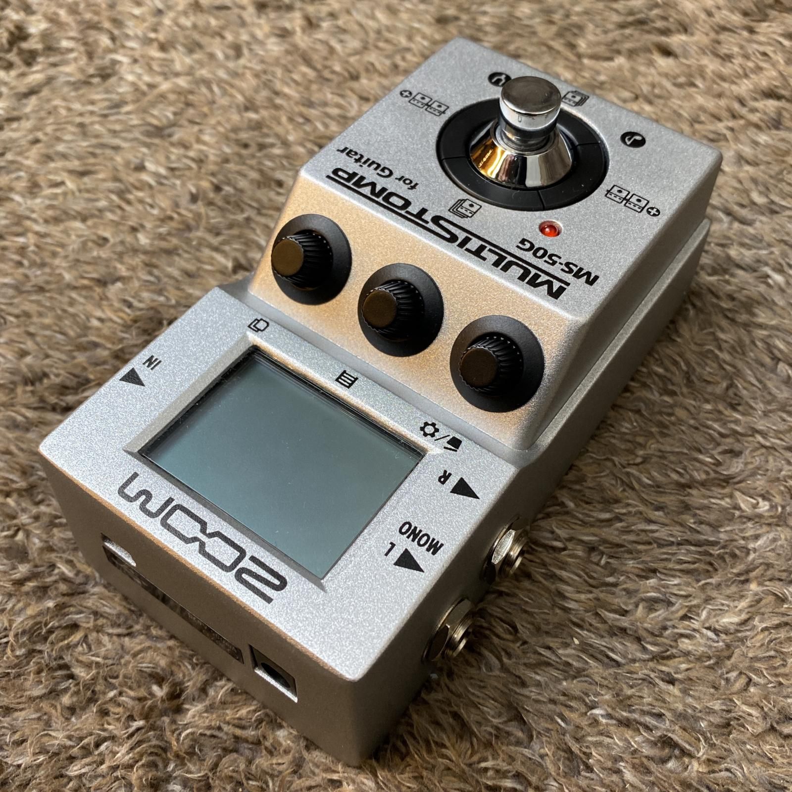 【中古】ZOOM MS-50G ギターエフェクター 中古】ZOOM / MS-50G MultiStomp Guitar Pedal 【梅田店
