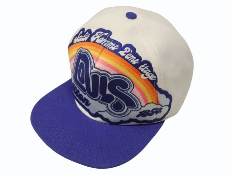極美品 LOUIS VUITTON ルイヴィトン Rainbow Cap S00 ロゴ刺繍