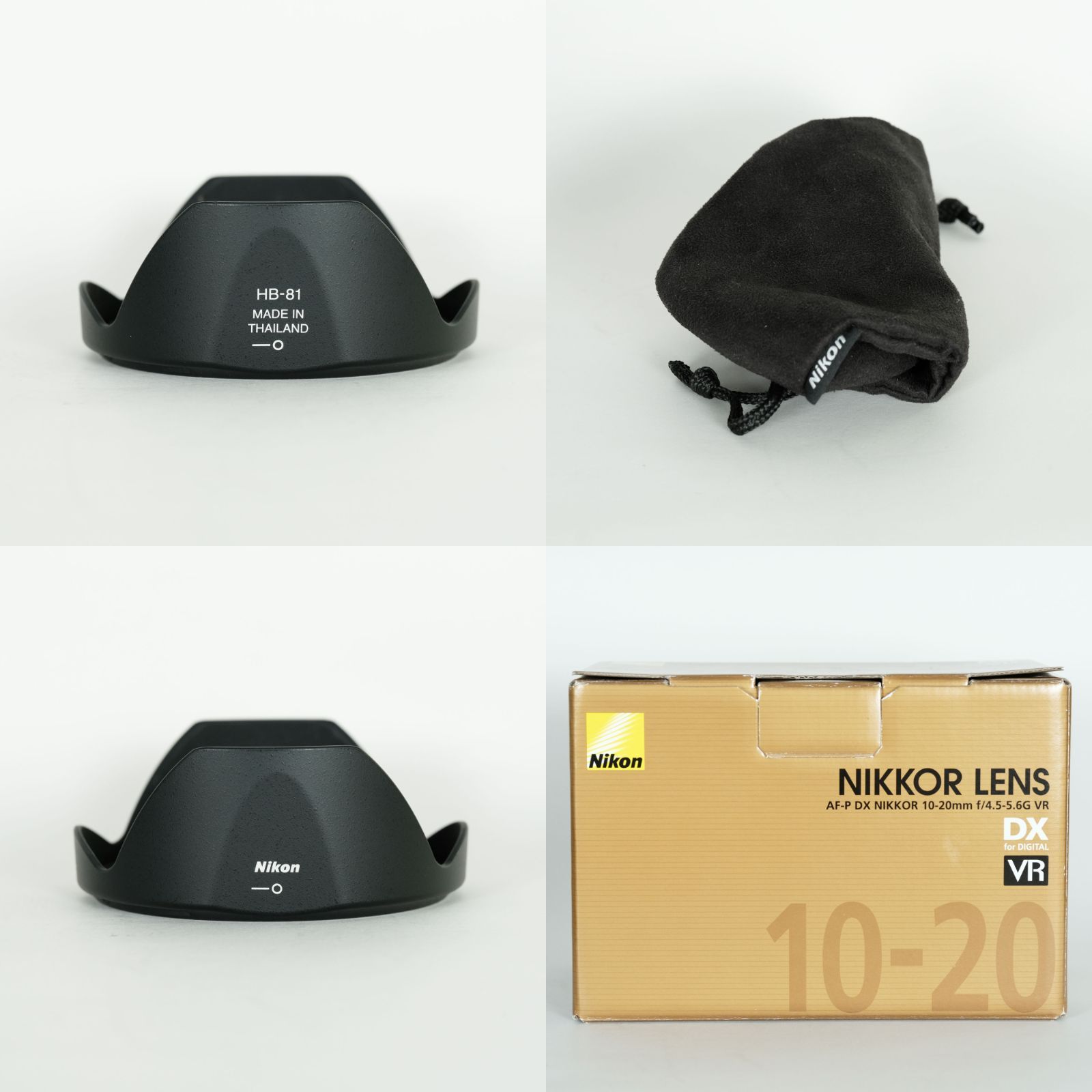 美品] Nikon AF-P DX NIKKOR 10-20mm F4.5-5.6G VR / ニコンFマウント 