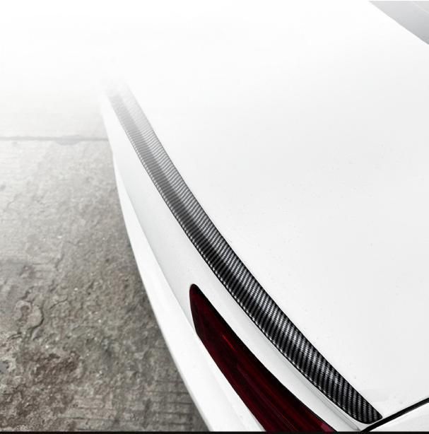 Audi A6 S6 C7 2012-2018 対応 カーボン調 リアスポイラー ウイング 外装 ドレスアップ パーツ