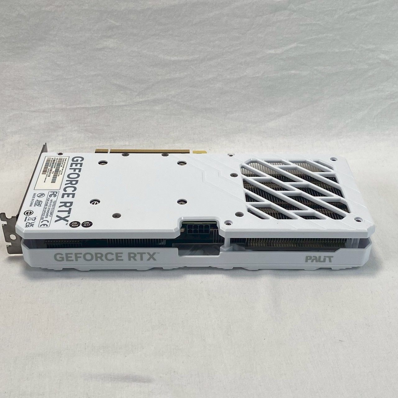 現状品】Palit/GeForce/RTX/4060/Ti/White/8GB/箱/付属品あり/No.3175