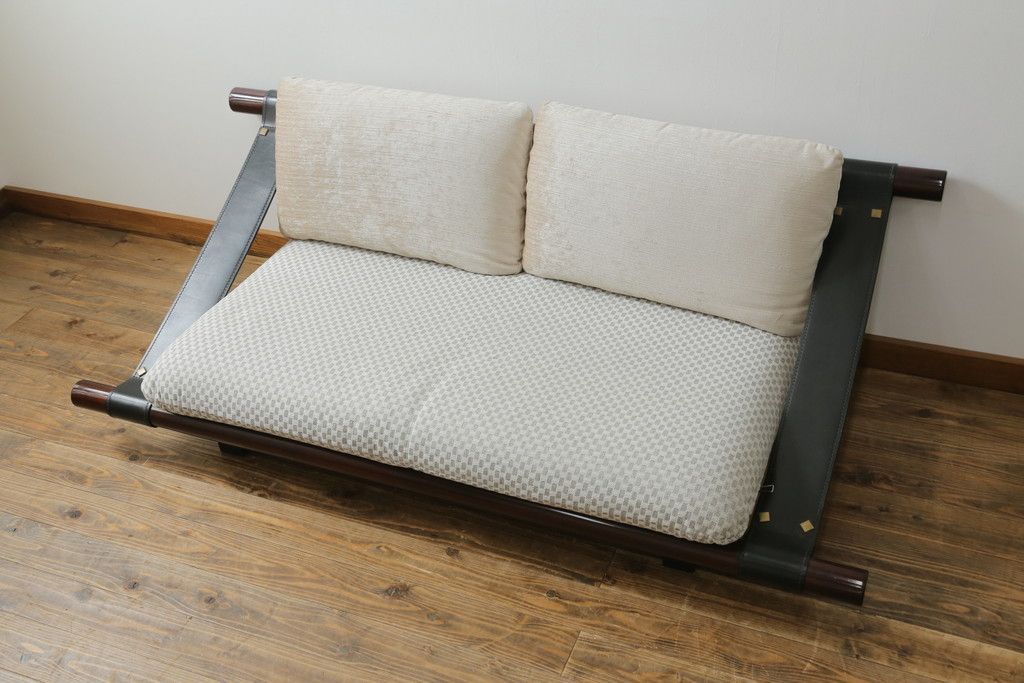 GMFT215○モリシゲ / MORISHIGE メヌエット 2人掛けソファ ラ ☆事前問合せ必須☆ モリシゲ MORISHIGE 森繁 2人掛けソファ