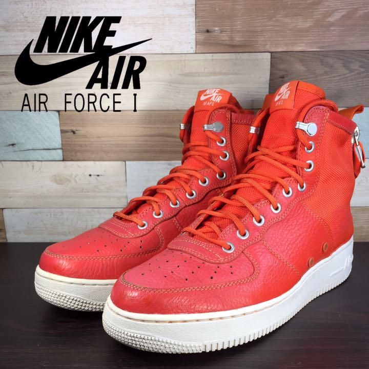 NIKE SF AIR FORCE 1 MID TEAM ORANGE ナイキ スペシャル フィールド 