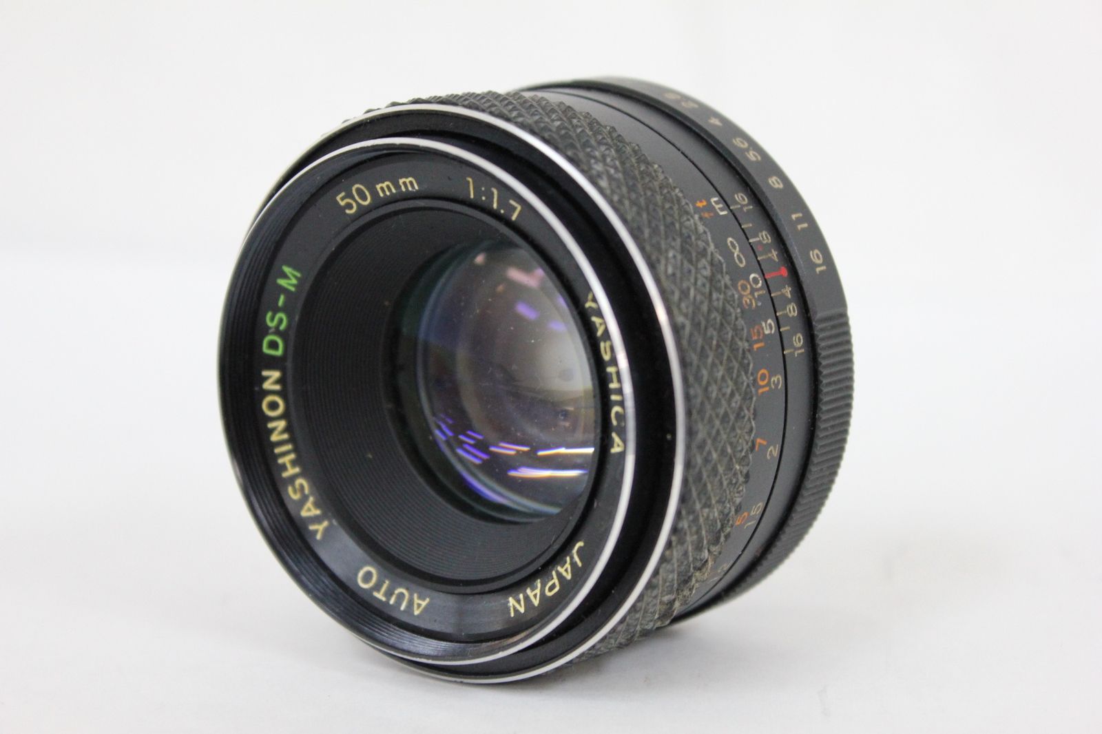 返品保証】 ヤシカ Yashica Auto Yashinon DS-M 50mm F1.7 M42