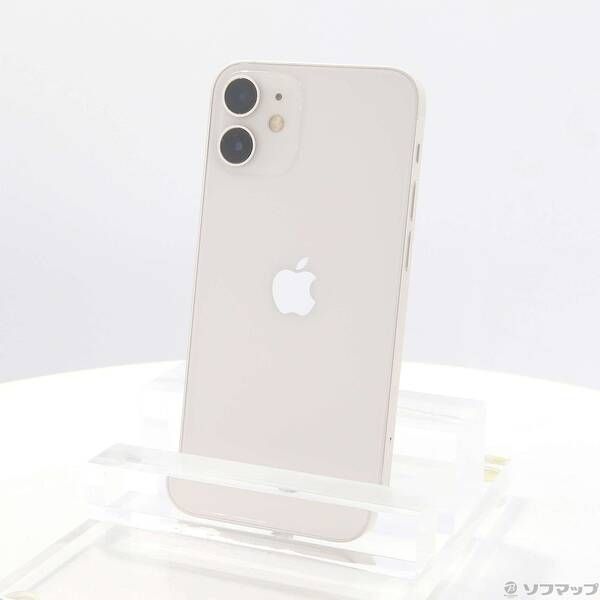 中古品〕 iPhone12 mini 64GB ホワイト MGA63J／A SIMフリー