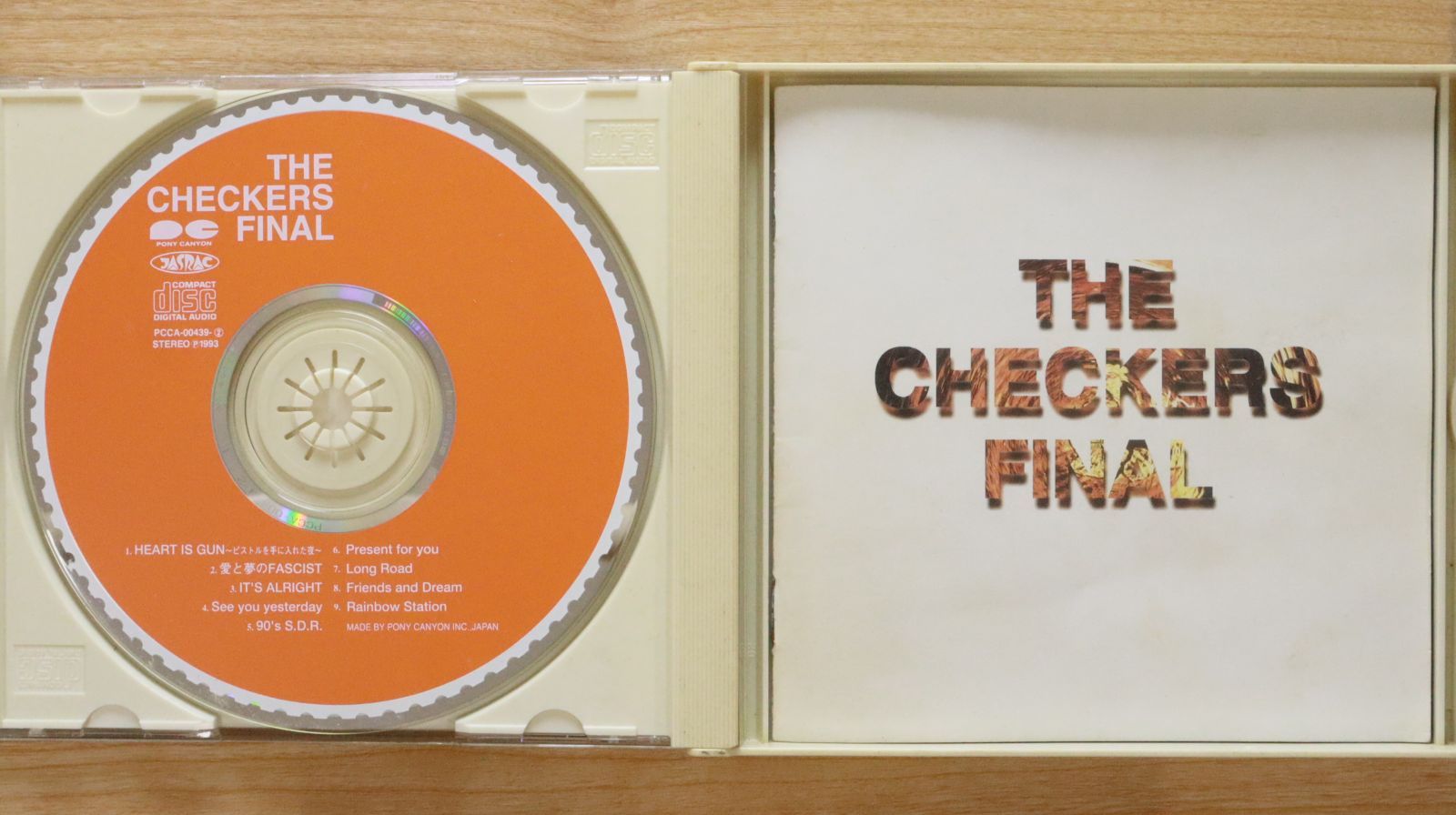国内盤CD☆ザ・チェッカーズ/The Checkers□ FINAL～ラスト