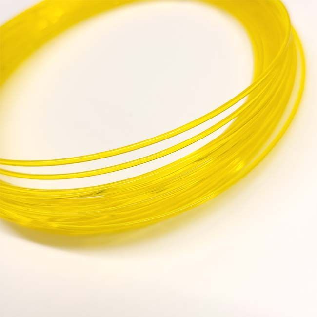 【お試し12Mカット品】ゴーセン ポリロン(1.24mm／1.29mm)硬式テニスガット (ブラック／クリアー／イエロー／ナチュラル ...