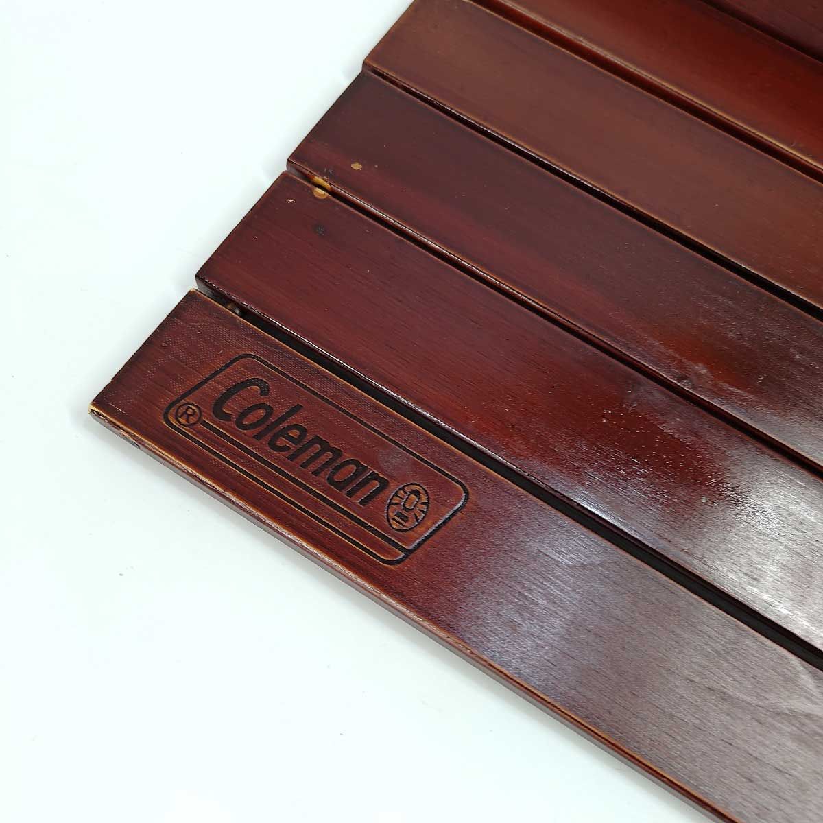 コールマン ガーデンウッドロールテーブル6 オンライン 170A5748