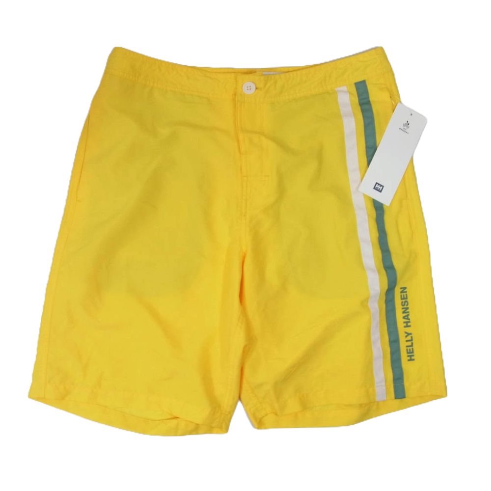 ヘリーハンセン HELLY HANSEN HE72302 LINE Water Shorts ライン ウォーター ショーツ イエロー系 L【新古品】【未使用】【中古】