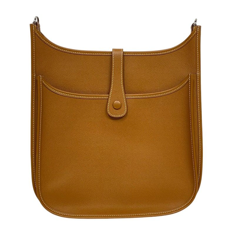 HERMES エルメス　エヴリン 3 ゴールド　シルバー金具　K刻　新品 エルメス HERMES エヴリンTPM W刻 ゴールド シルバー金具