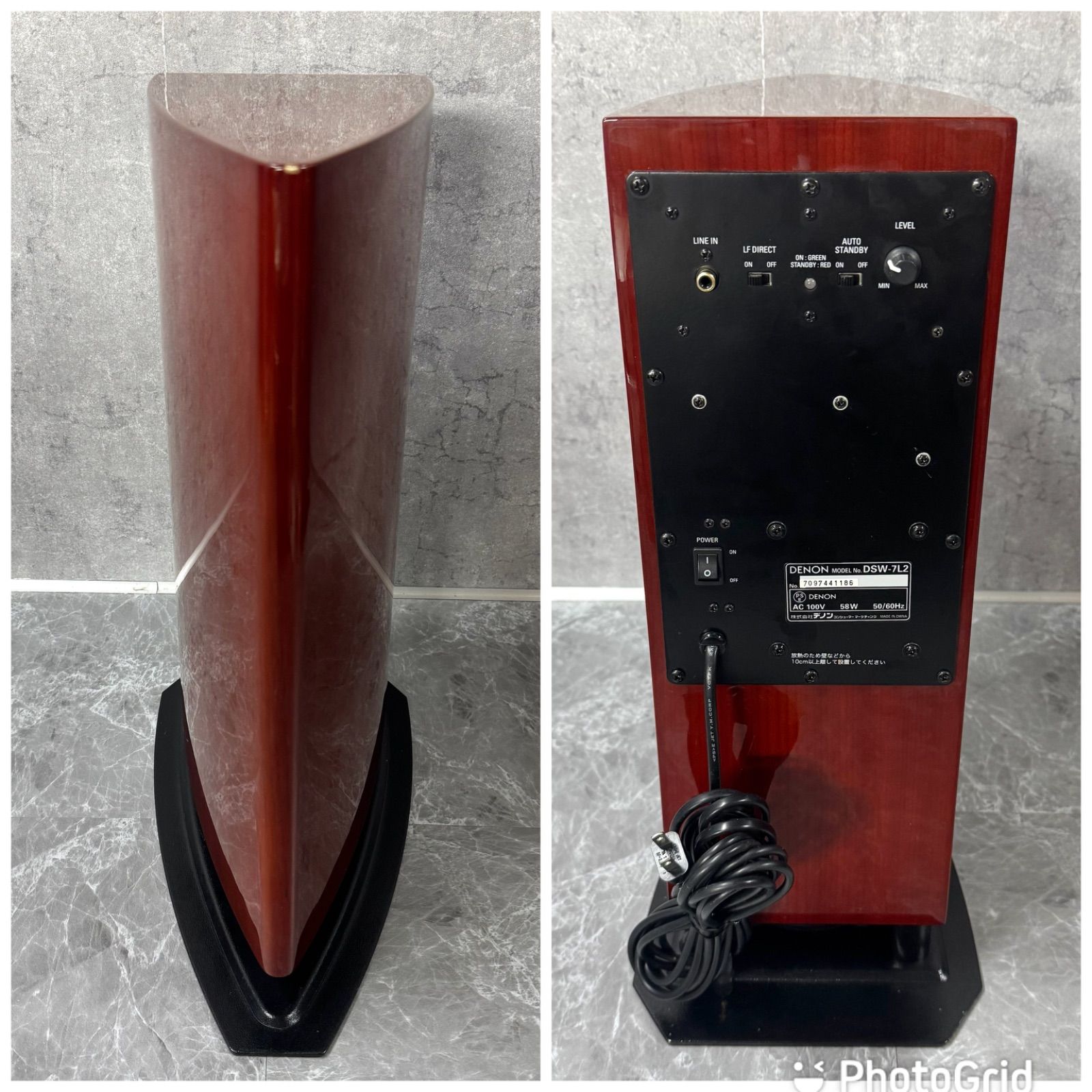 DENON デノン DSW-7L2 サブウーファー DENON デノン DSW-7L2 サブ