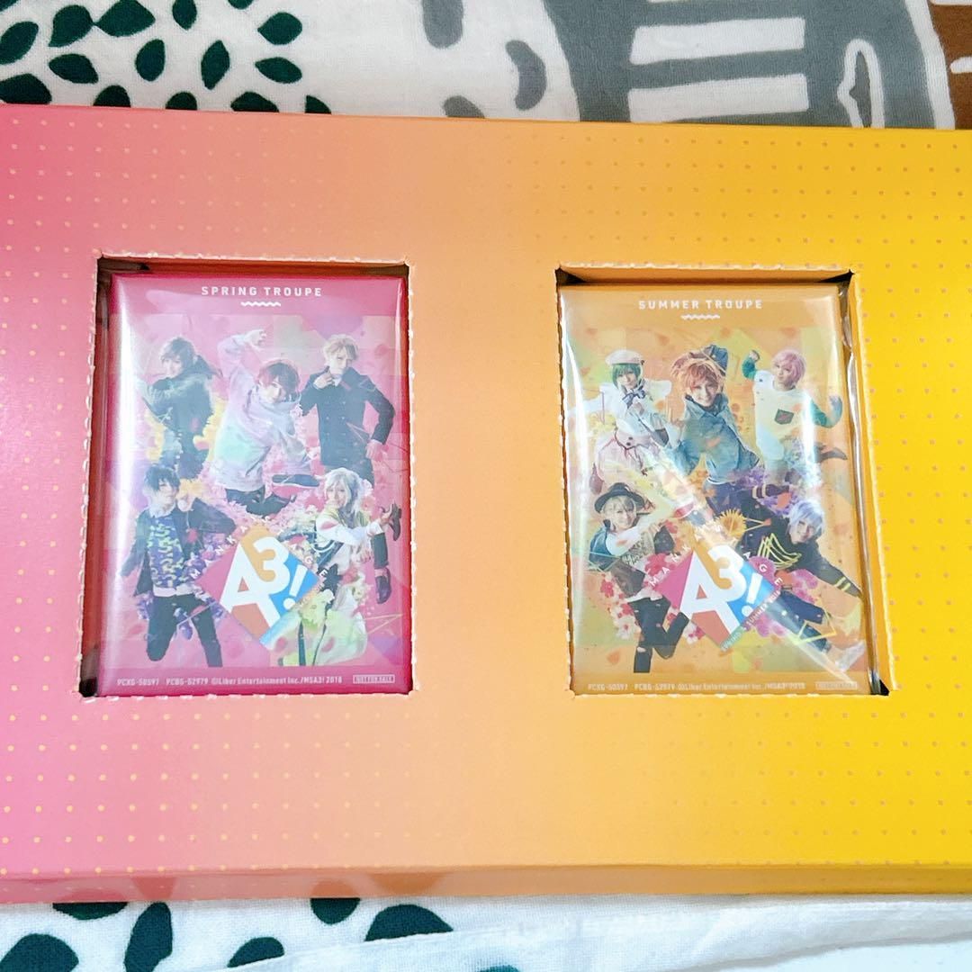 MANKAI STAGE A3! SPRING&SUMMER 2018 初演特別限定盤 DVD 4枚組