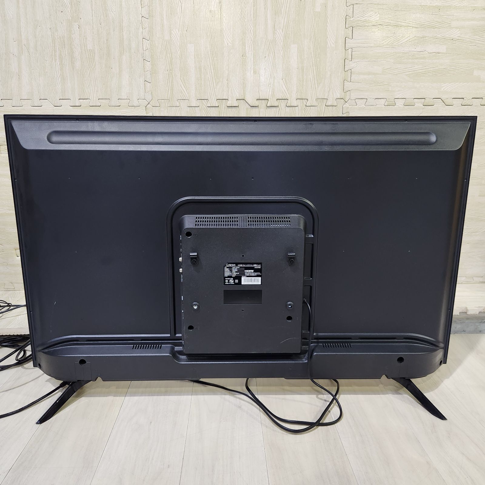2020年製 YAMAZEN 43型液晶テレビ QRT-43W2K - テレビ