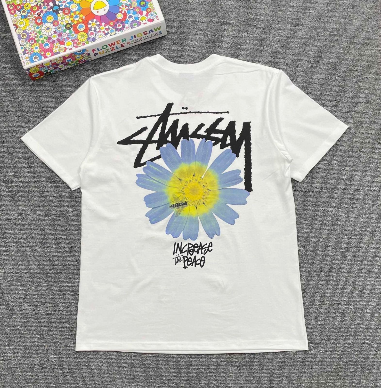 新品未使用 ステューシーSTUSSY ITP FLOWER TEE Tシャツ 白 - メルカリ