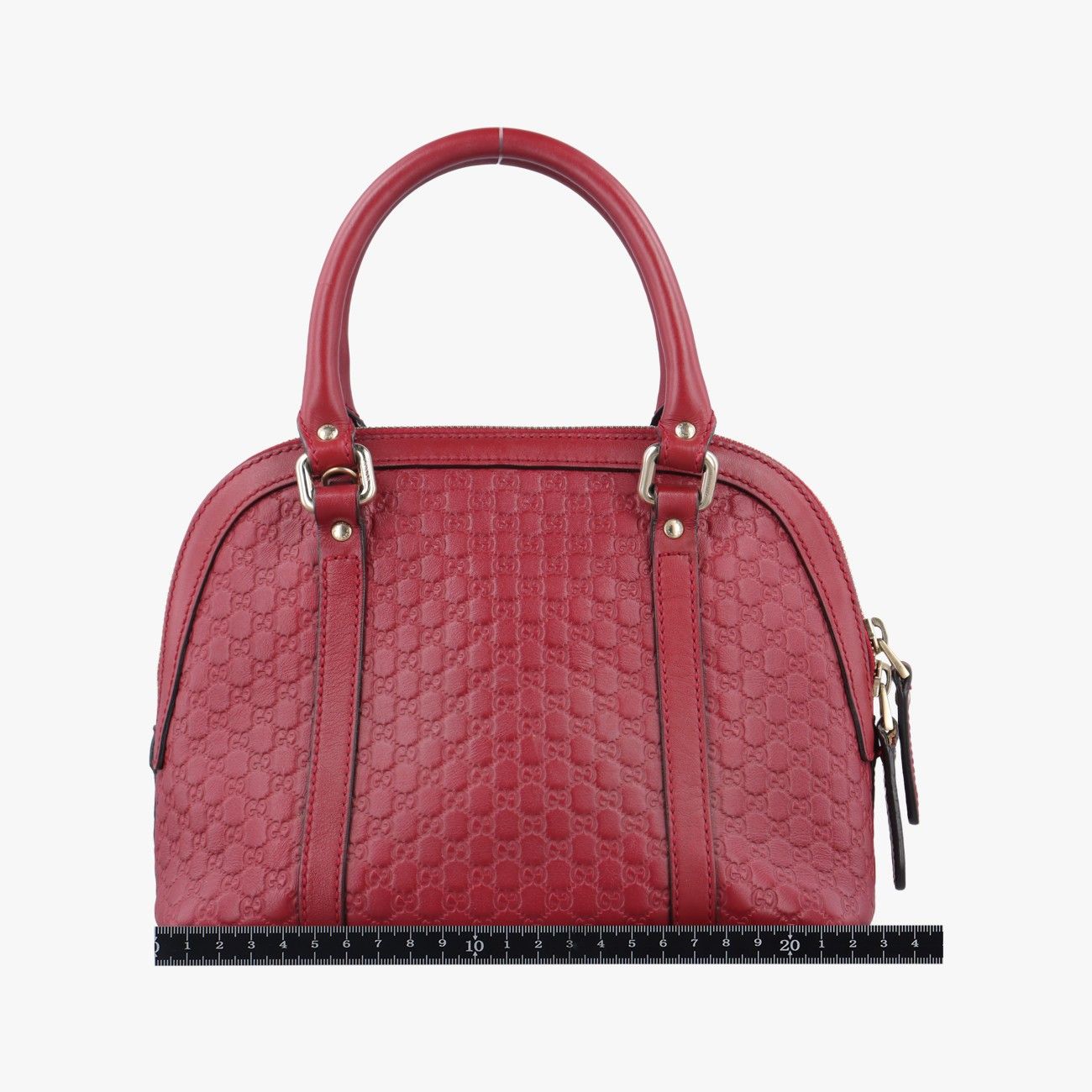 グッチGucciマイクログッチシマレッドレザー449654F022015637