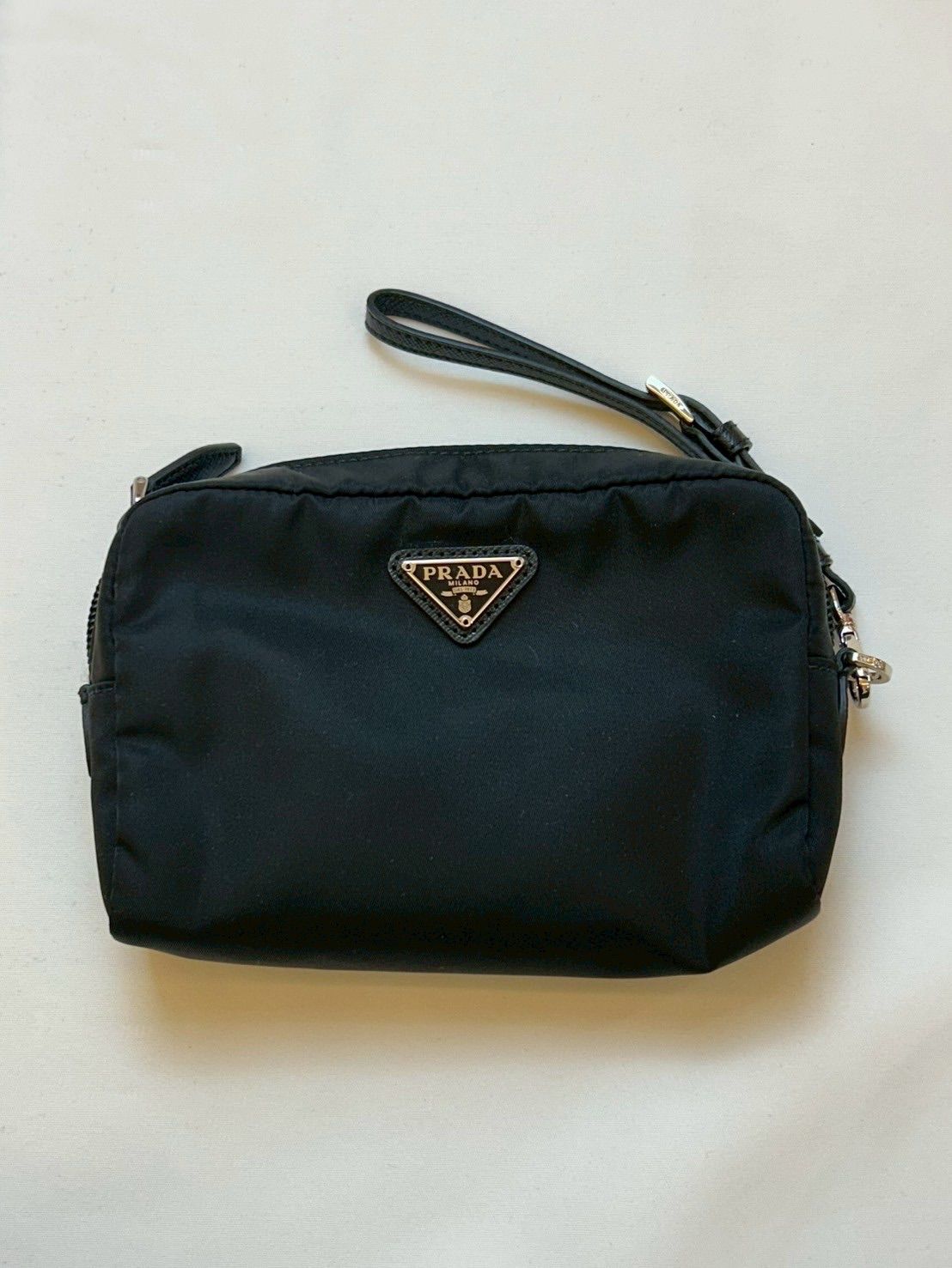 プラダ PRADA ナイロン アクセサリーポーチ ブラック