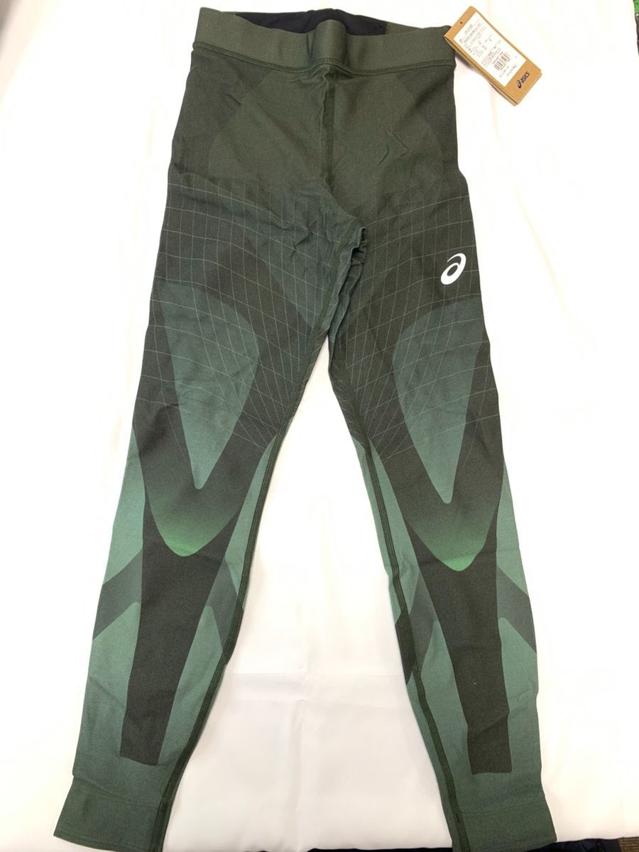 キココスタディノフ×アシックス トレーニングパンツ タイツ スパッツ L