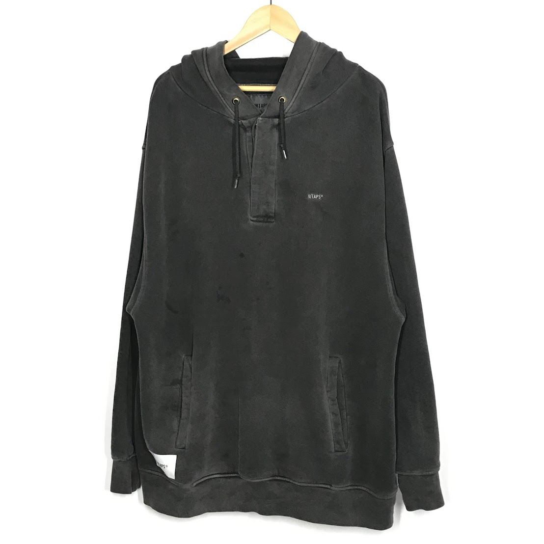倉吉店 W TAPS | ダブルタップス パーカー SIGN HOODED 202ATDT-CSM29 チャコールグレー サイズ 4 104
