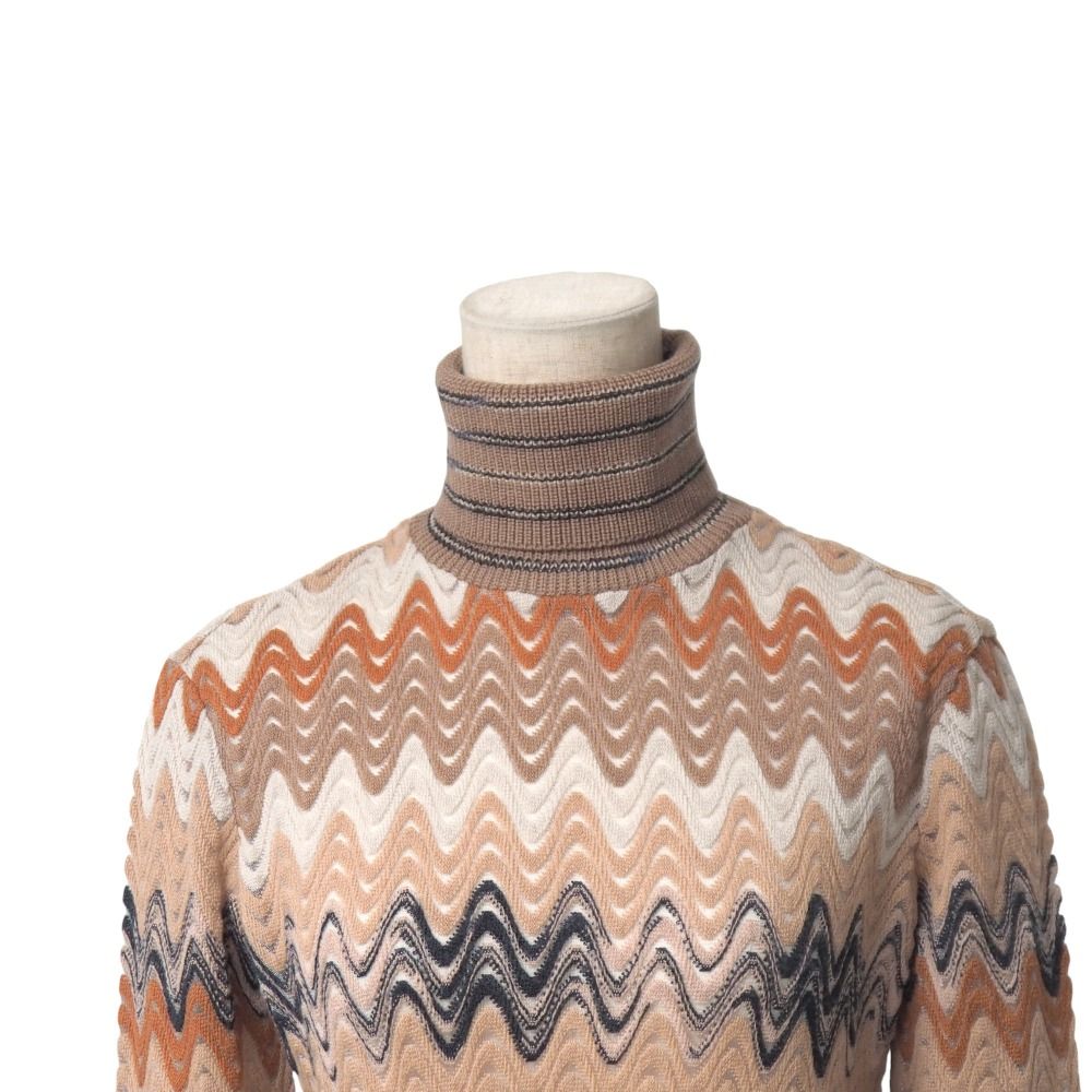 MISSONI - ミッソーニ 長袖セーター サイズ40 M - ミッソーニ MISSONI 長袖セーター サイズ40 M - パープル