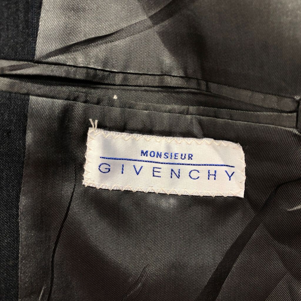 80年代 USA製 GIVENCHY ジバンシィ MONSIEUR テーラードジャケット