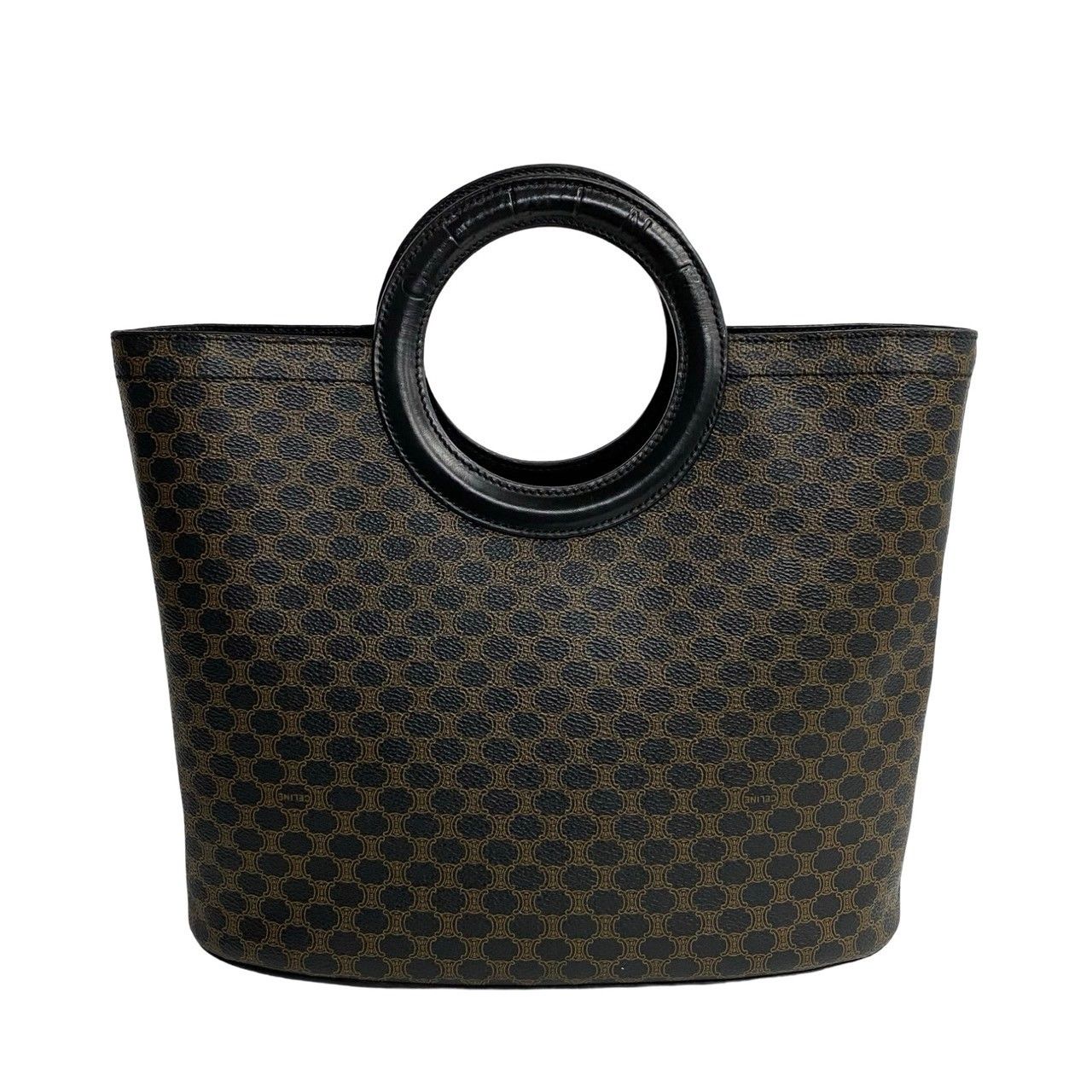 極 美品 希少品 CELINE セリーヌ マカダム ブラゾン トリオンフ