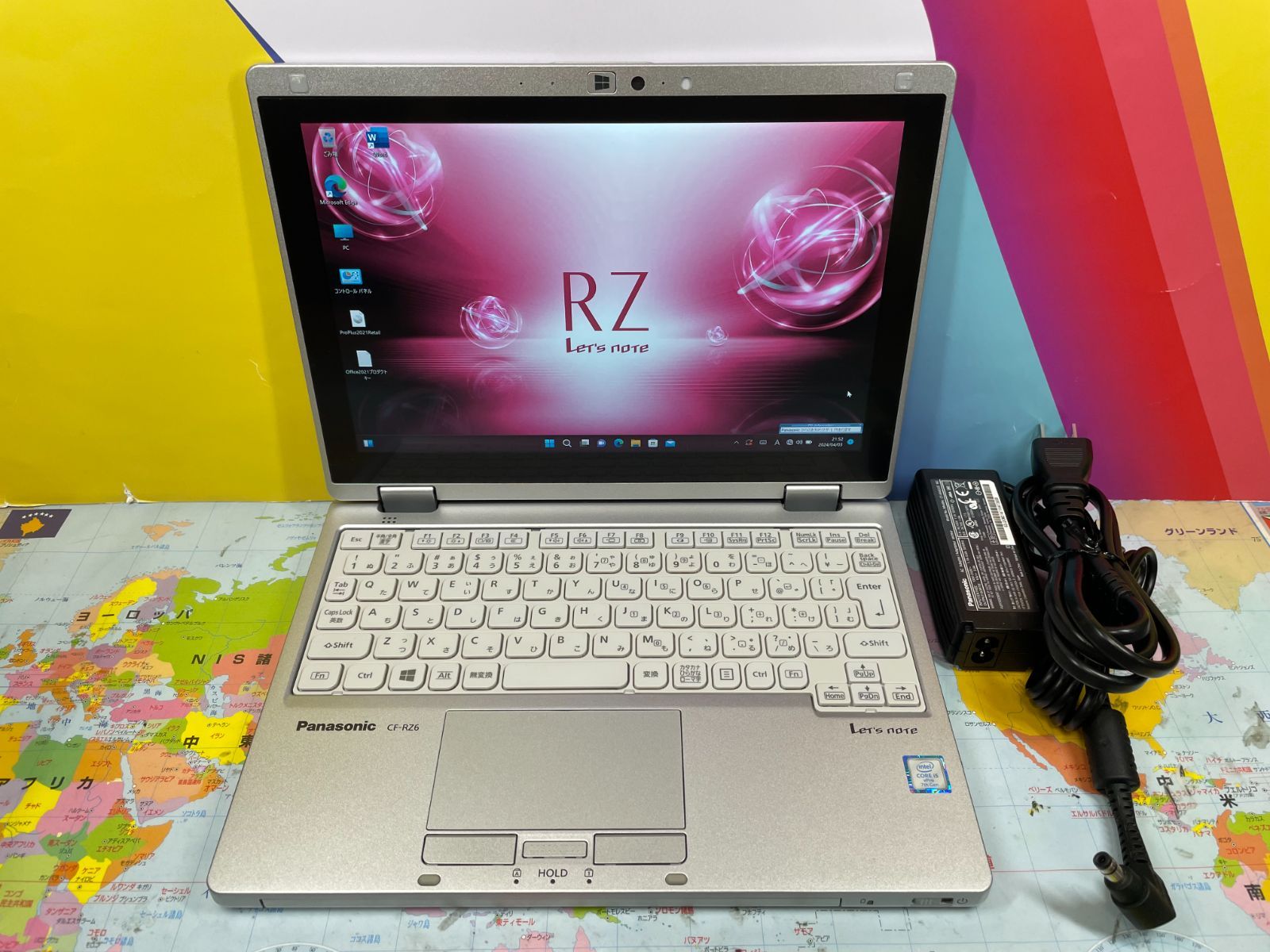 美品 パナソニック コンパク CF-RZ6 512GB 10.1型 タッチパネル