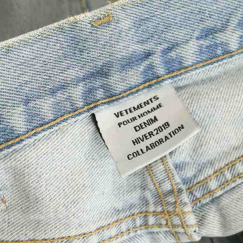 ヴェトモン ベトモン VETEMENTS × リーバイス LEVIS 再構築