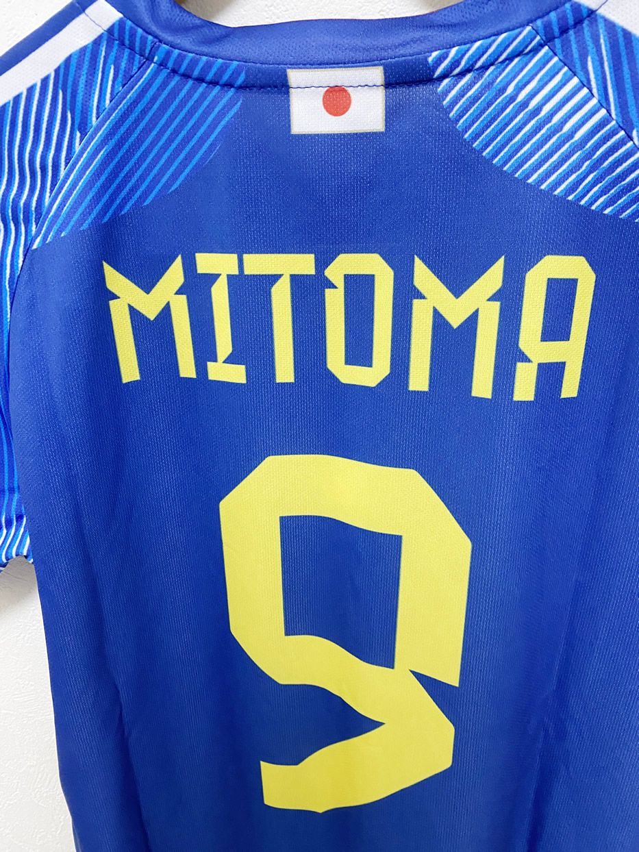 9番MITOMA 日本代表ホーム2022年モデル・サッカーレプリカユニフォーム