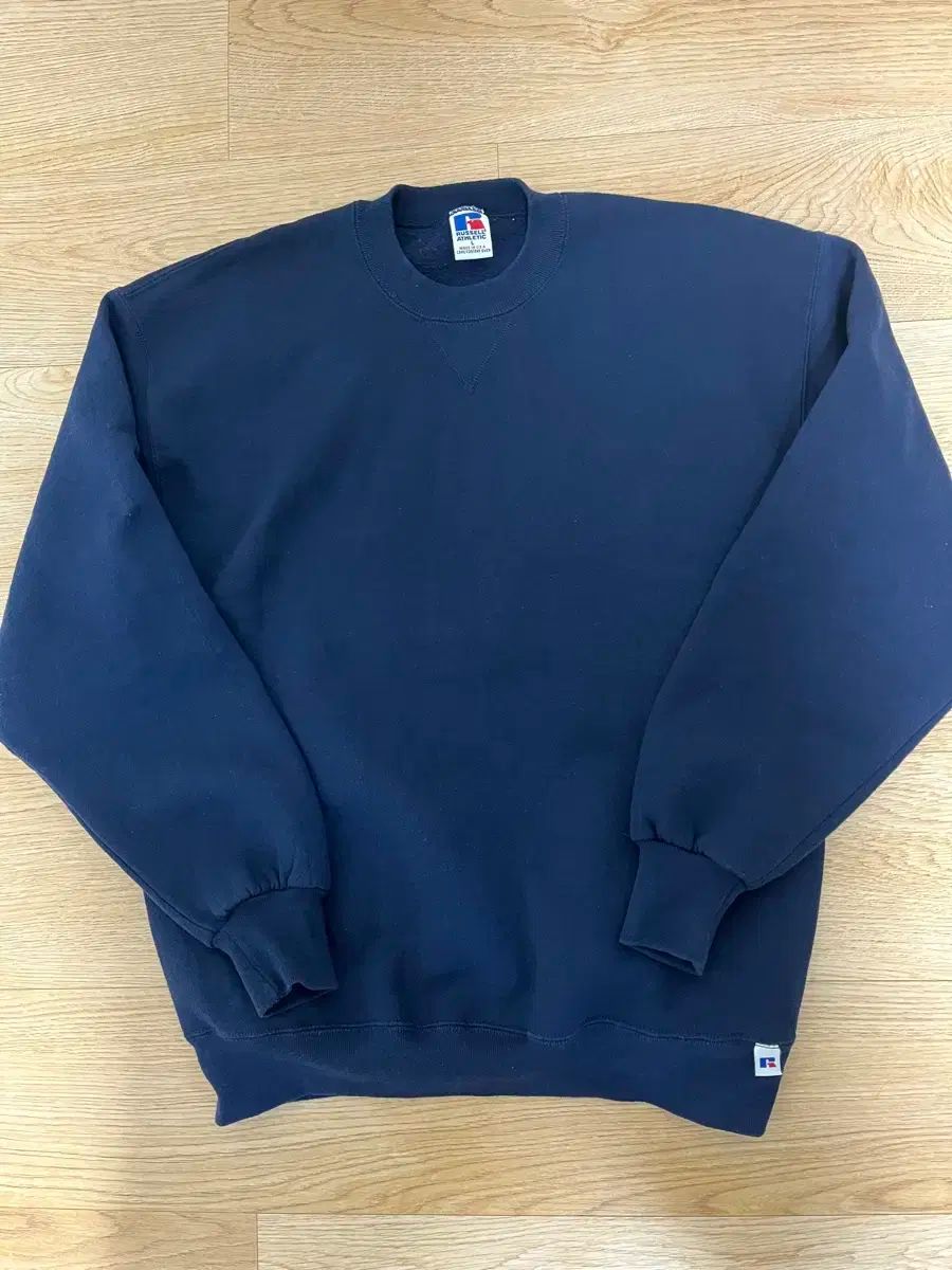90s ラッセル スウェットシャツ ネイビー 農場です