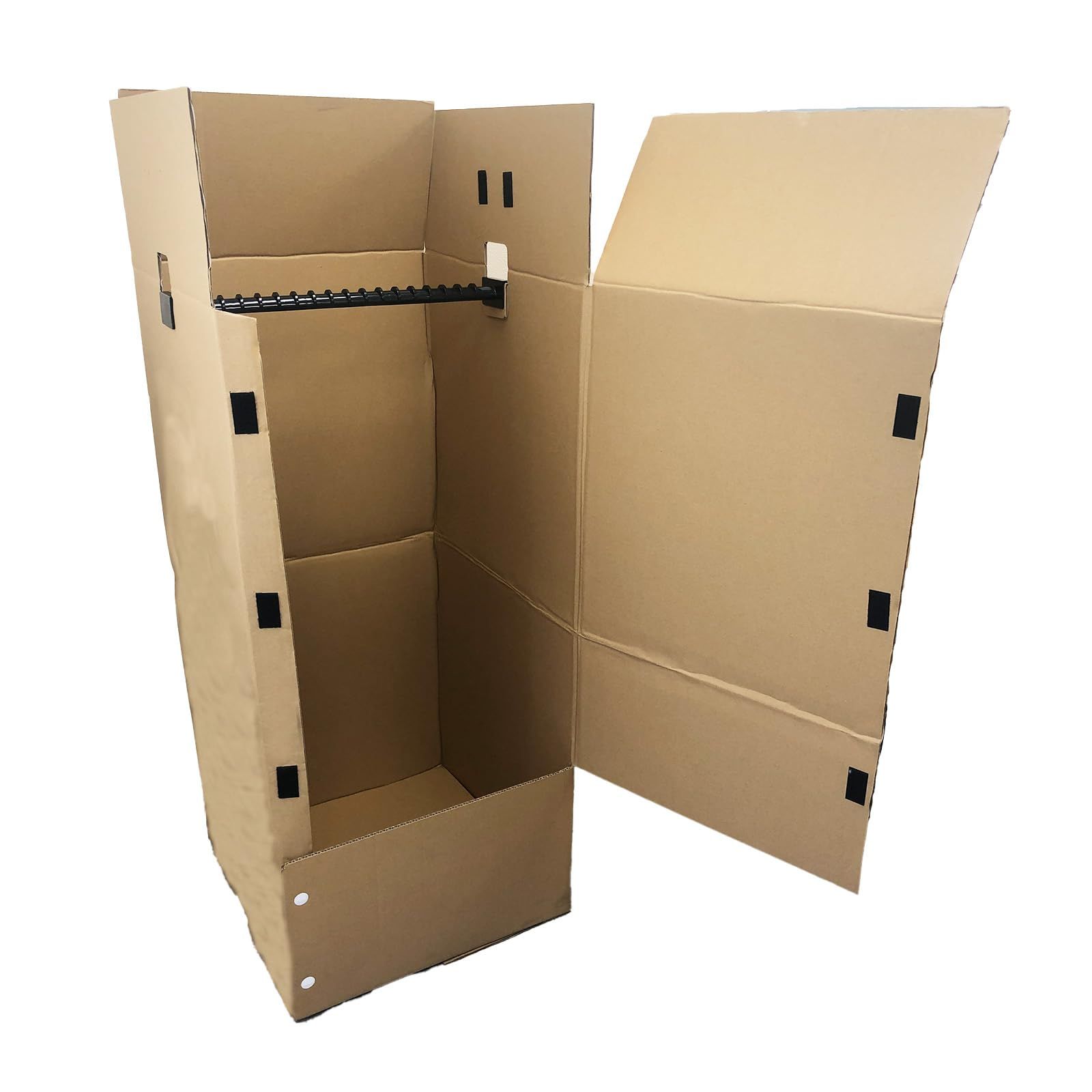 タチバナ産業 ダンボール製 ハンガーボックス 1枚入 474×504×1090 ダンボール 段ボール 梱包 収納 宅配 引越 引越し 引っ越し 衣類