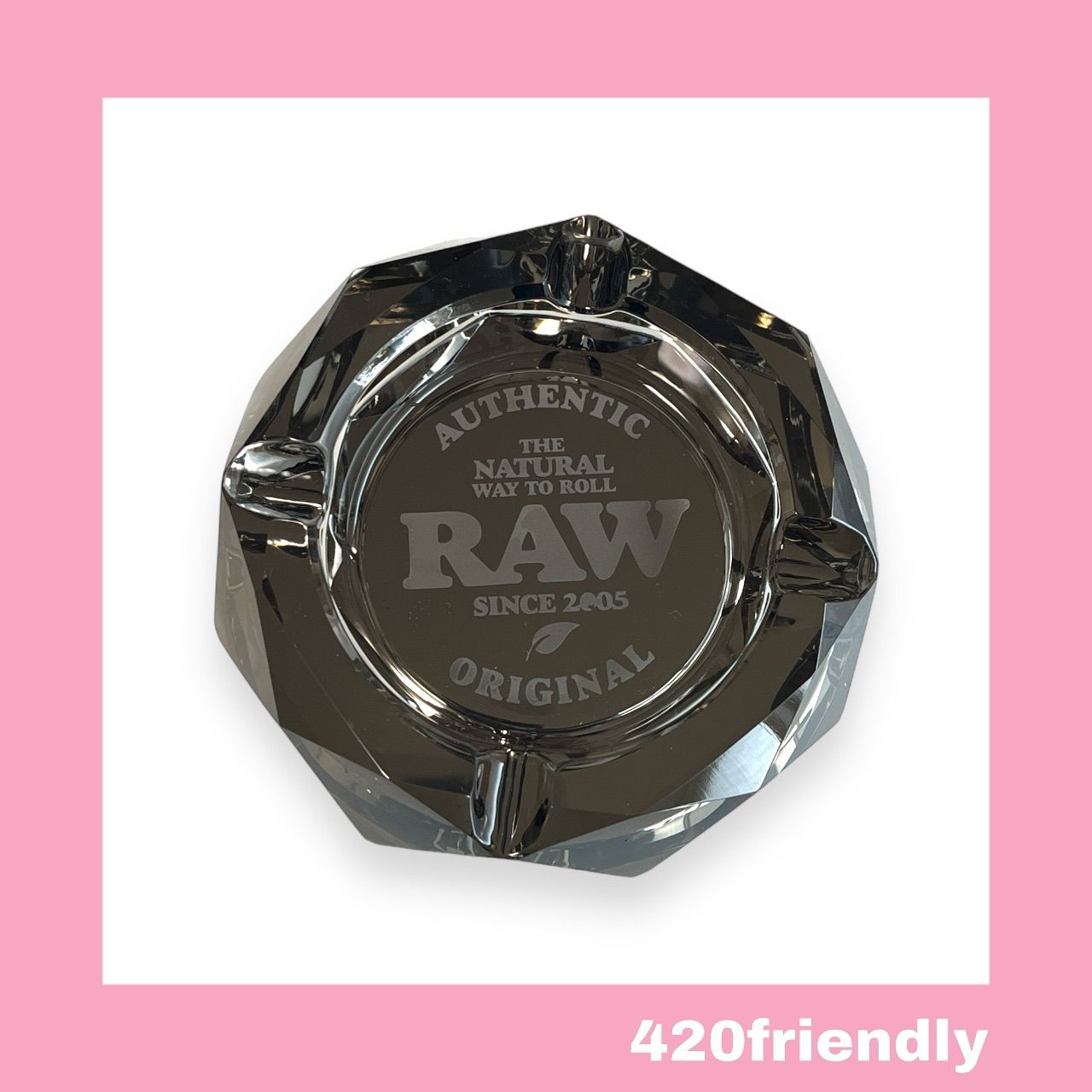 420friendly RAW Dark Side Ashtray | ダークサイド 灰皿