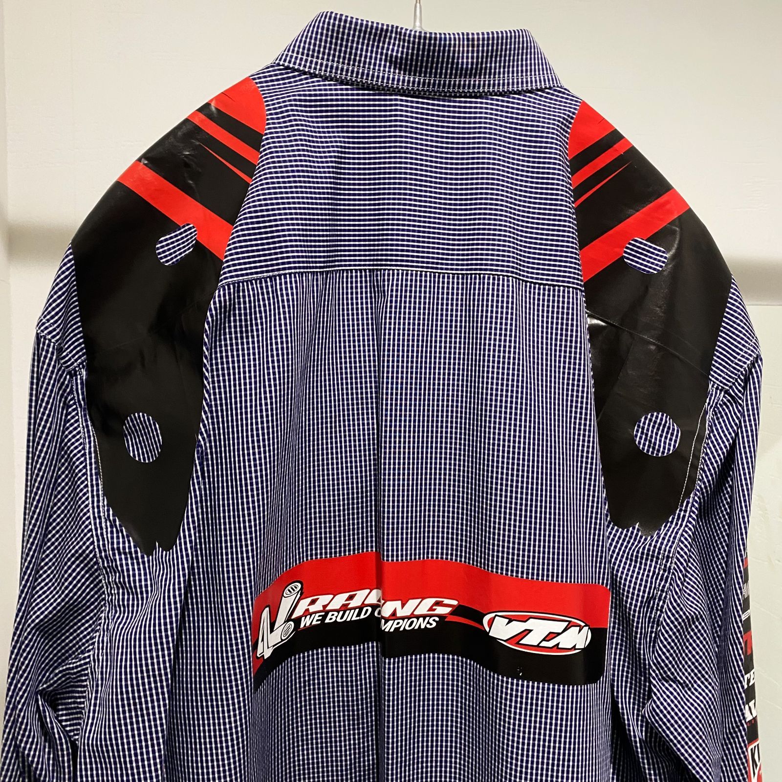 VETEMENTS ヴェトモン 19ss Racing Shirt レーシング 長袖シャツ SIZE
