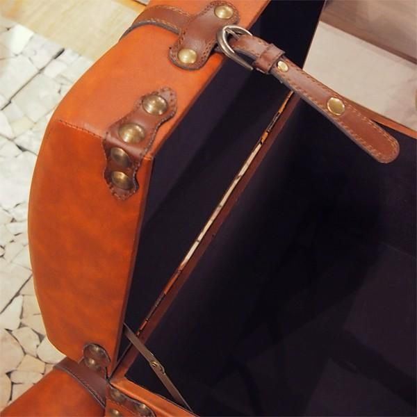 トランク 宝箱 箱 おしゃれ レトロ ヴィンテージ風 インテリア 【azm