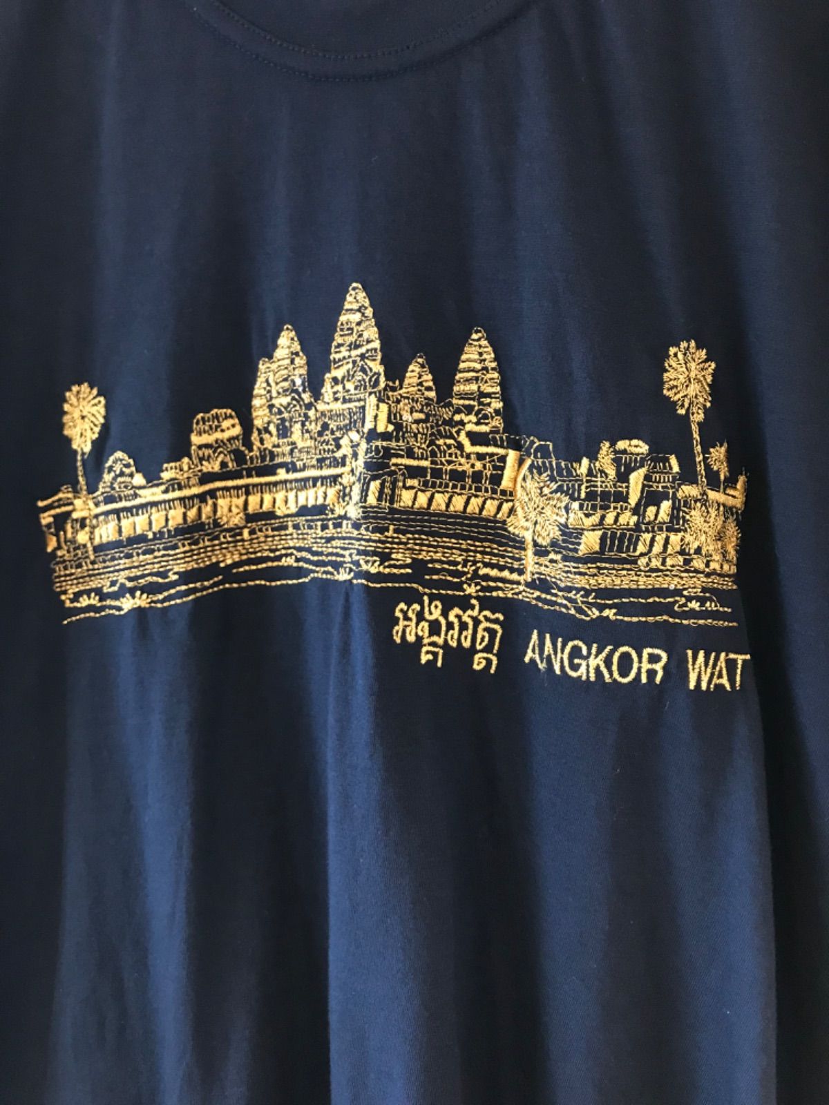 カンボジア製 Cambodia アンコールワット スーベニア souvenir 刺繍 