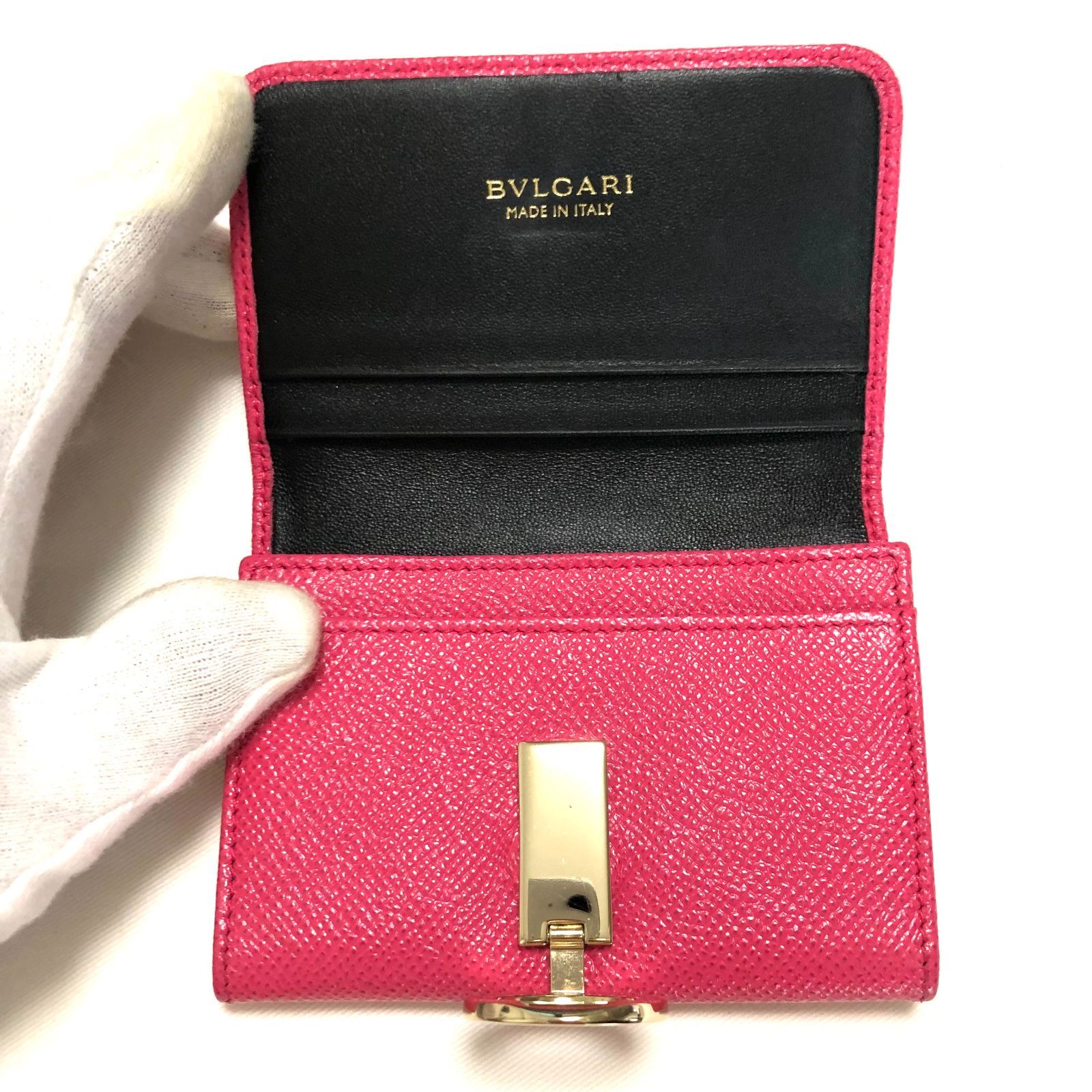 ⭐超美品⭐BVLGARI ロゴクリップ カードケース 名刺入れ - メルカリ